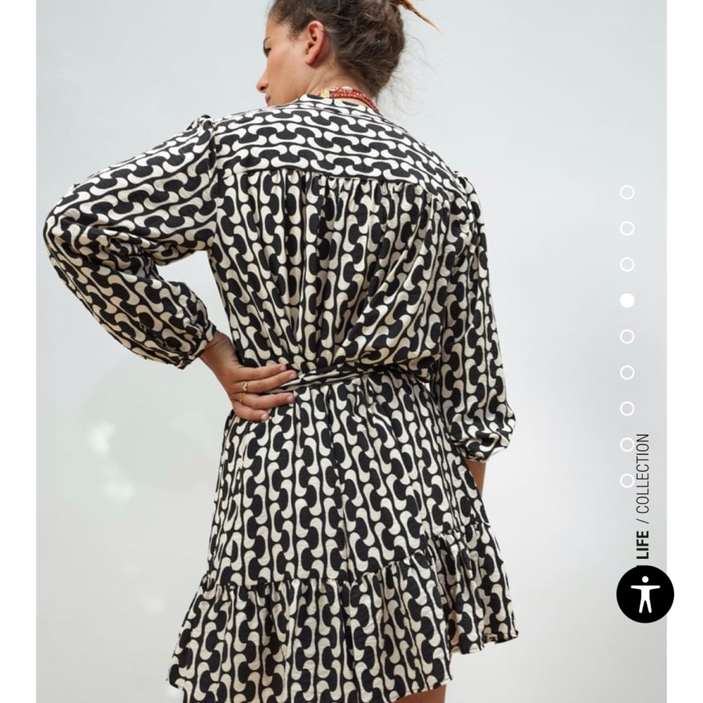 Zara Shirt Dress, size xs - Picture 2 of 4